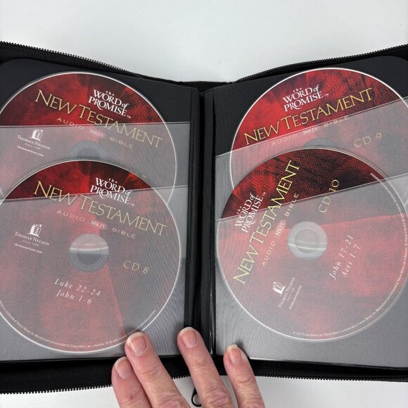 The Word Of Promise New Testament Audio NKJV Bible 20 CD Set - Picture 6 of 9